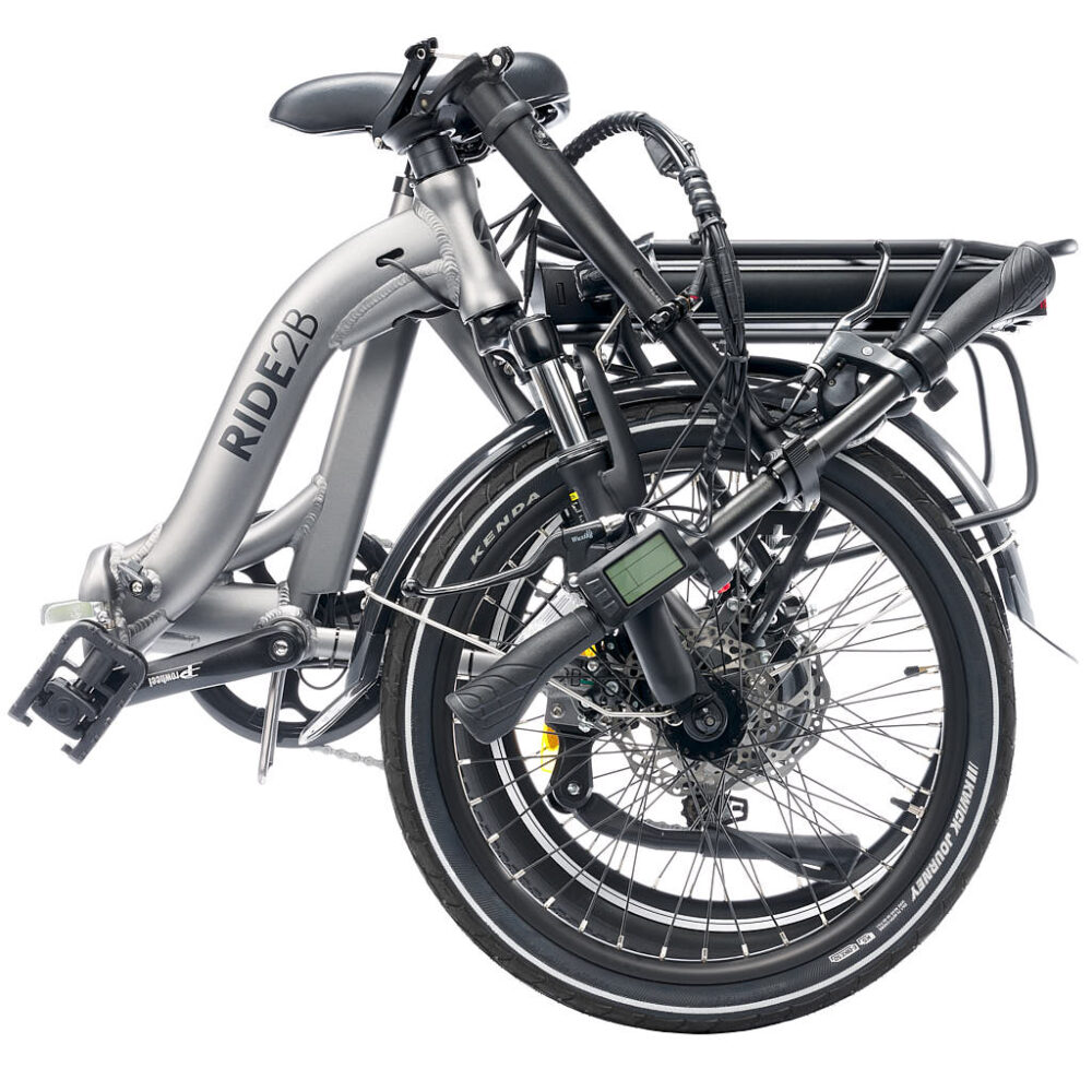 Folded bike